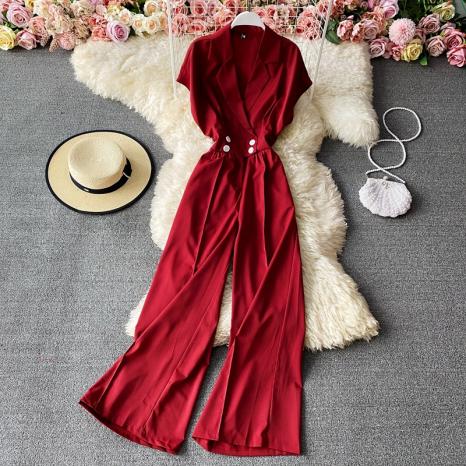 sd-18432 jumpsuit-red